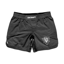 Load image into Gallery viewer, Entrapt Deadweb Black Fight Shorts - Entrapt