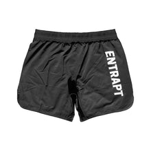 Load image into Gallery viewer, Entrapt Deadweb Black Fight Shorts - Entrapt