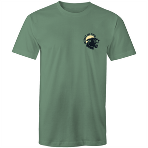 Entrapt Panther (Black Text) Mens T-Shirt - Entrapt