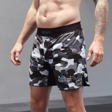 Load image into Gallery viewer, Entrapt Snow Camo No Gi BJJ Grappling Shorts - Entrapt